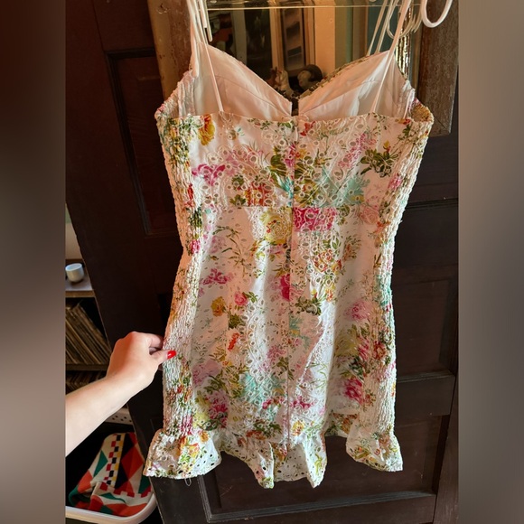 ASTR The Label Mireille Floral Flounce Mini Dress - Picture 5 of 6